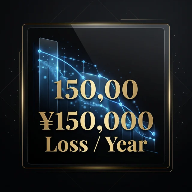 一人当たりの年間睡眠損失額150,000円