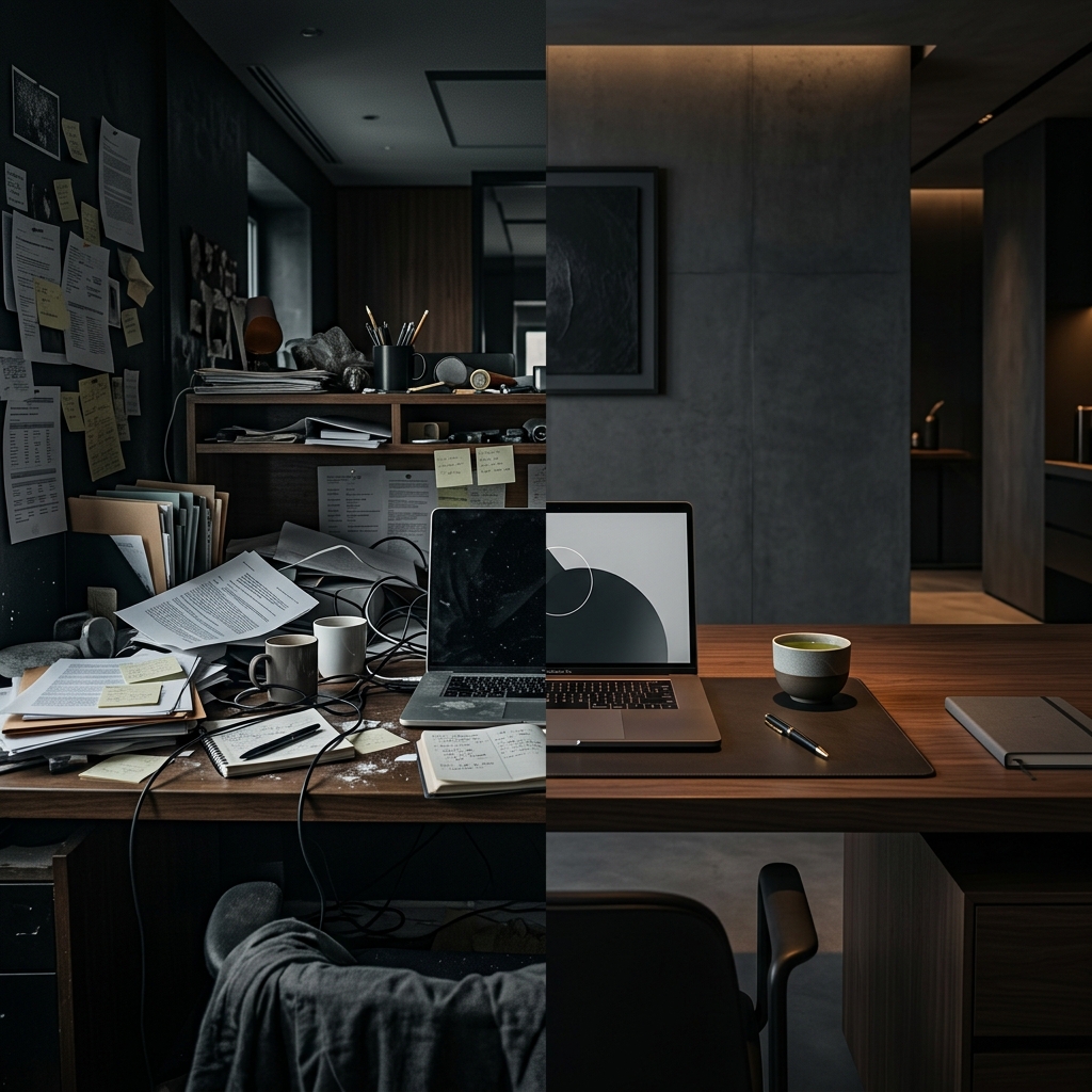 散らかった部屋の認知コスト── 視覚ノイズが集中力を削る構造